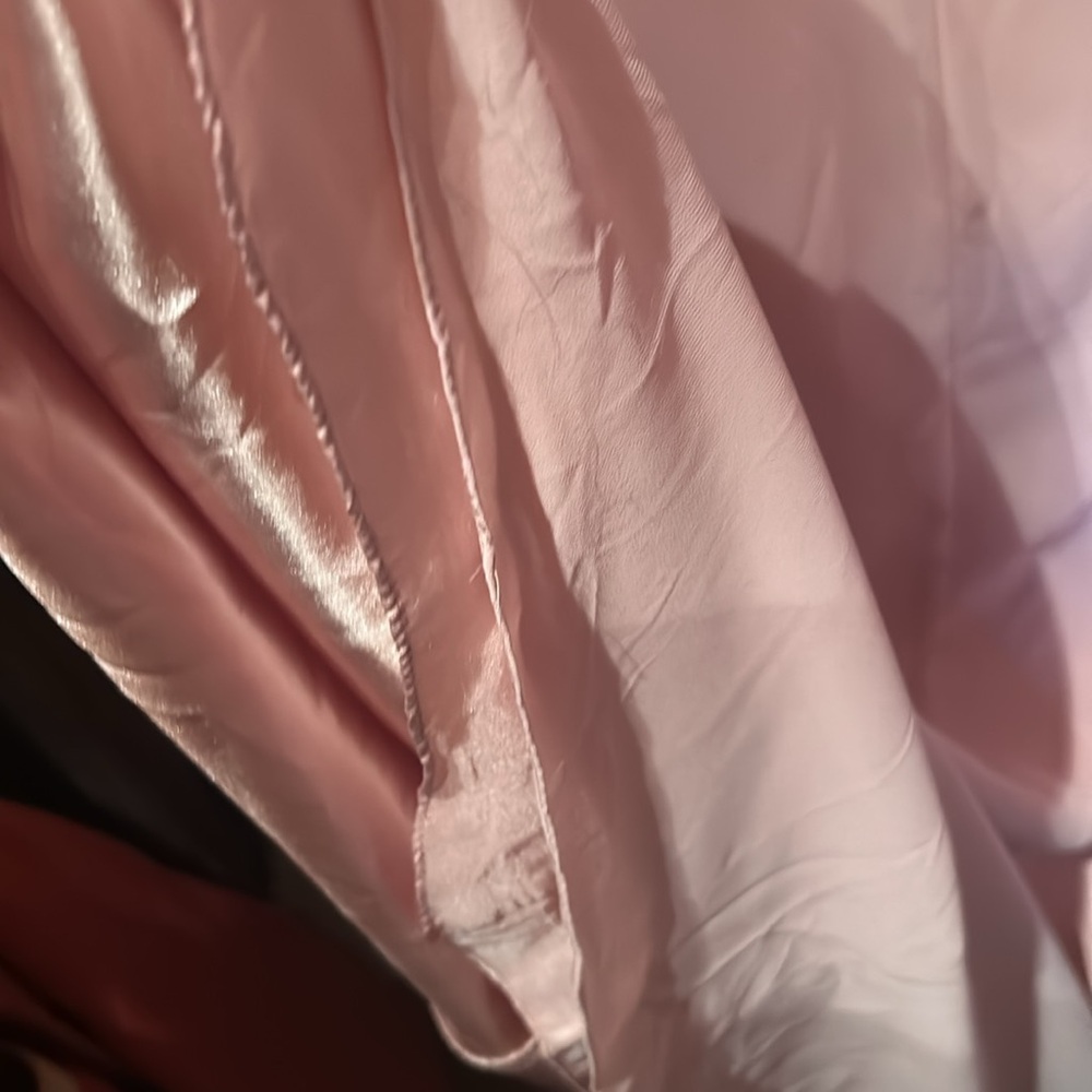 (NWOT) Pink chiffon dress size 2X - Picture 14 of 17